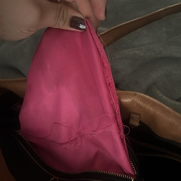 The Sak Collective Sienna Leather Tobacco Medium Shopper Satchel Bag - Picture 5 of 5